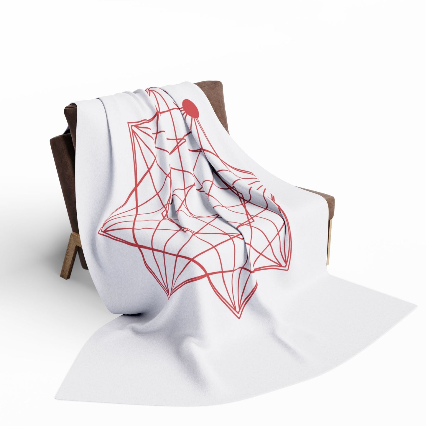 Arctic Fleece Blanket with Fellow Design - Perfect for FELLOW (FNucI) Holders
