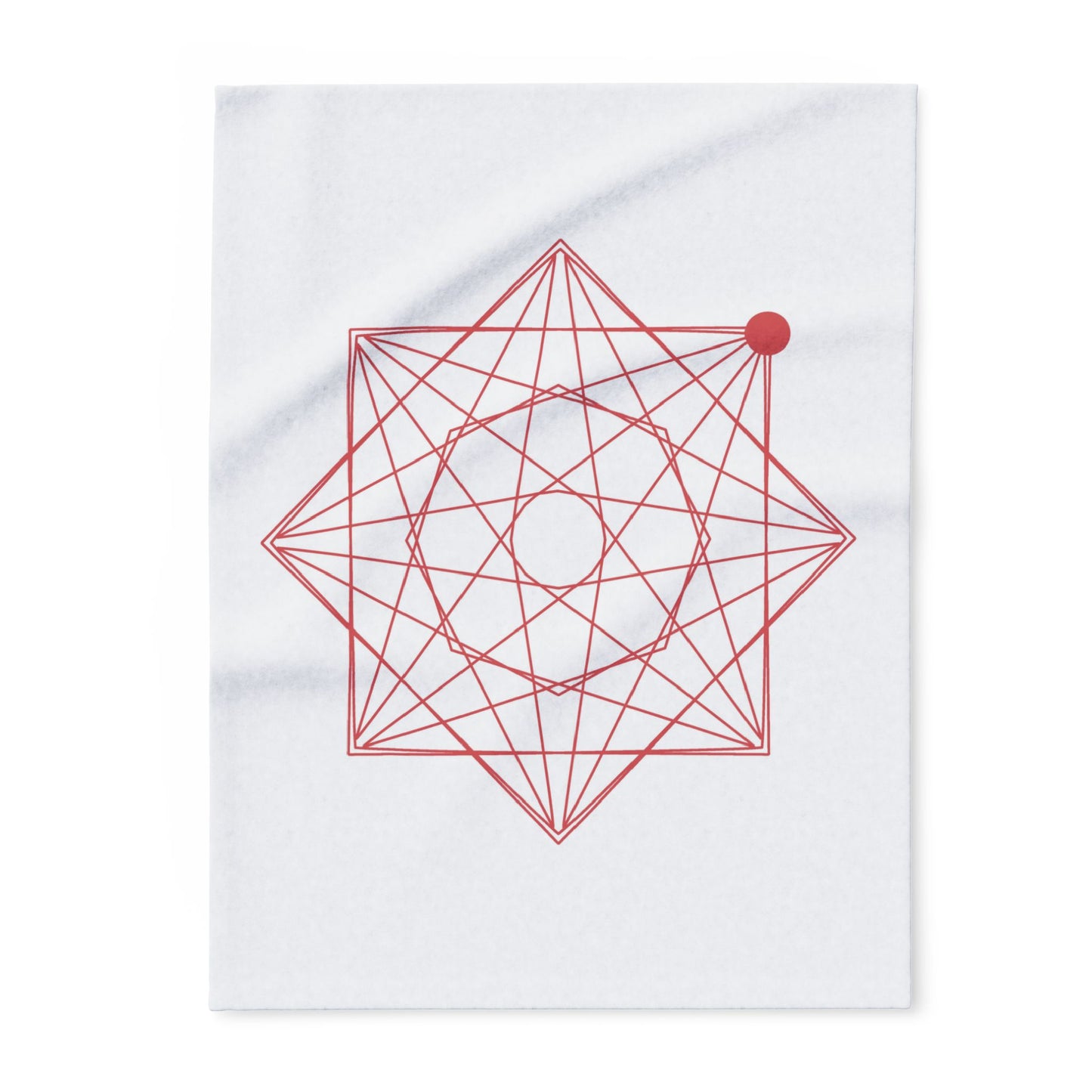 Arctic Fleece Blanket with Fellow Design - Perfect for FELLOW (FNucI) Holders