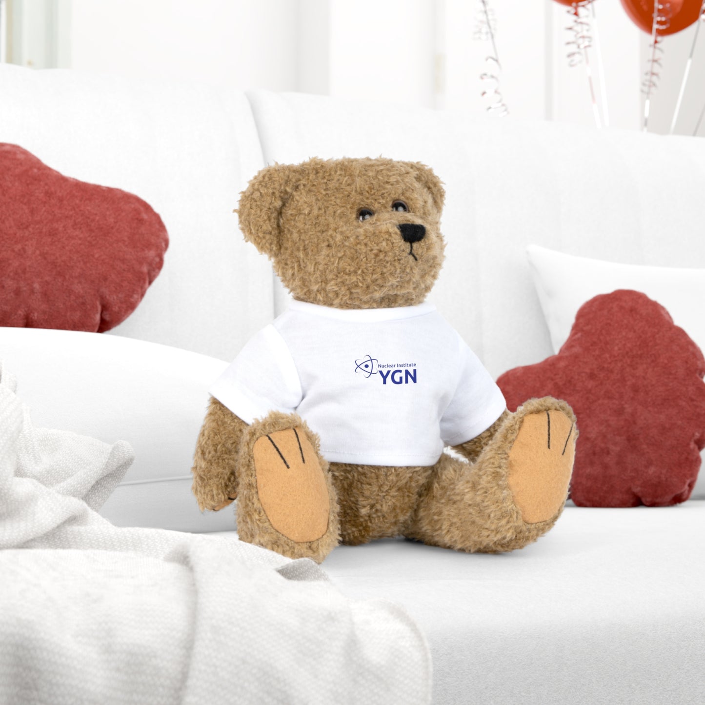 Plush Toy Bear with T-Shirt - YGN Logo