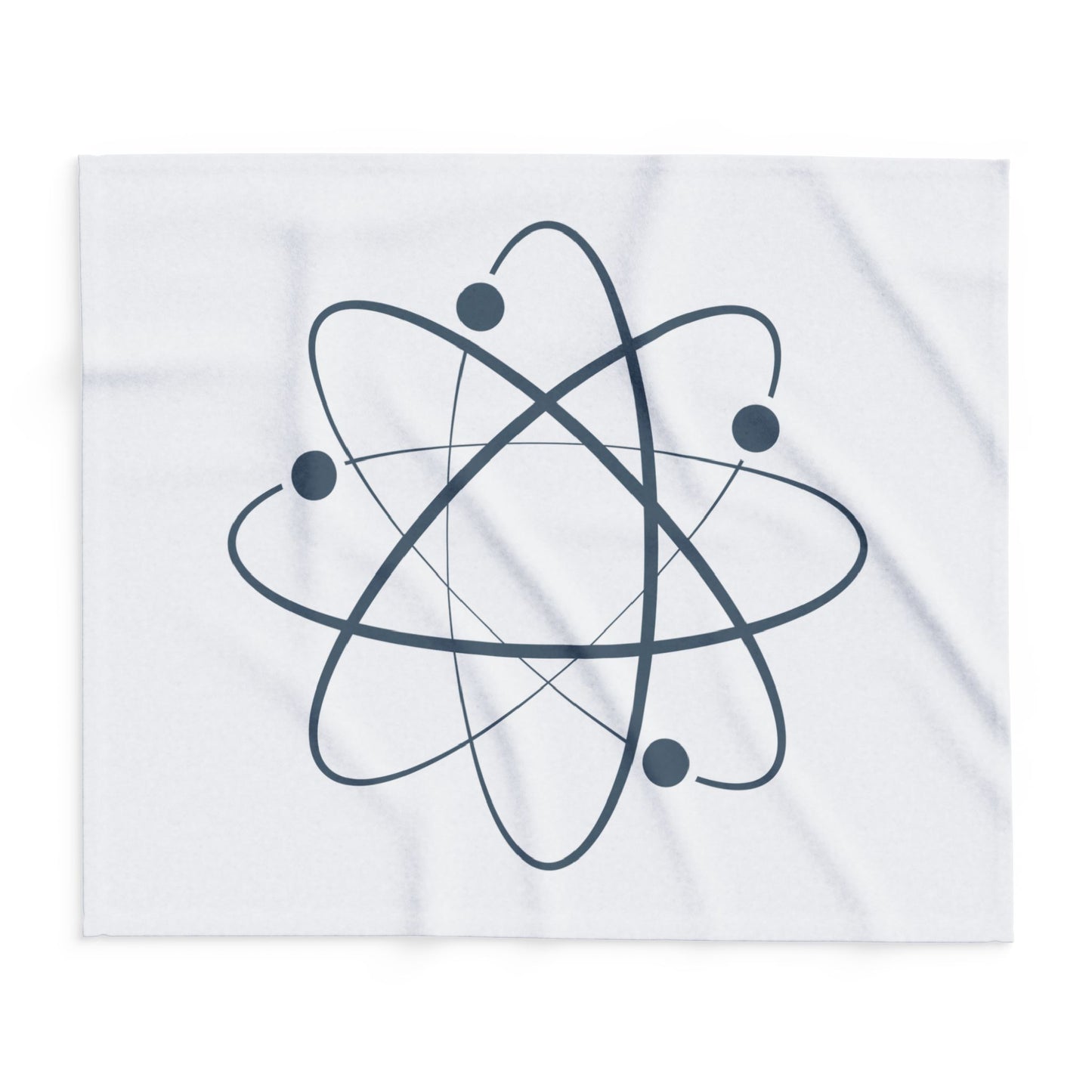 Cozy Atomic Design Fleece Blanket - Perfect for Nuclear Lovers & Cozy Nights