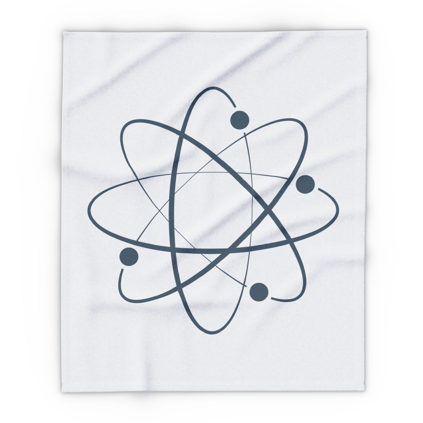 Cozy Atomic Design Fleece Blanket - Perfect for Nuclear Lovers & Cozy Nights
