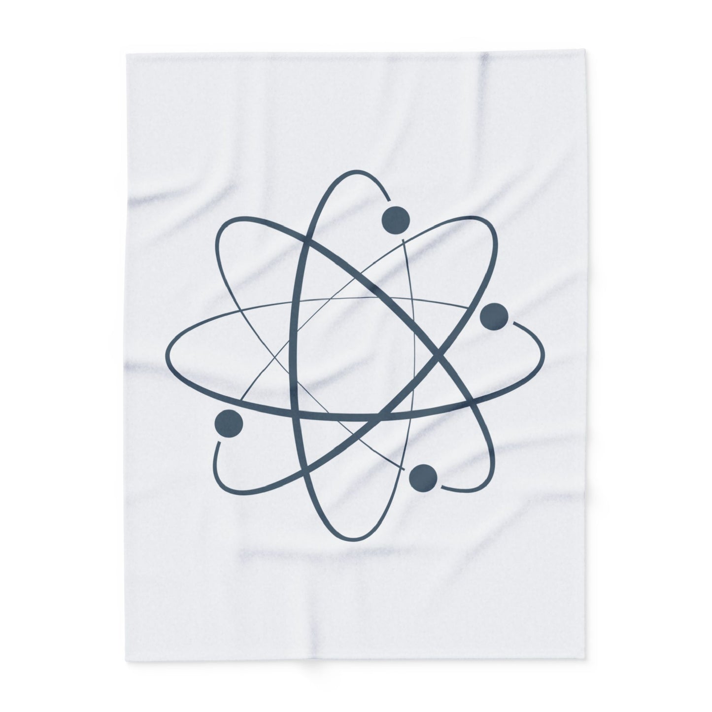 Cozy Atomic Design Fleece Blanket - Perfect for Nuclear Lovers & Cozy Nights