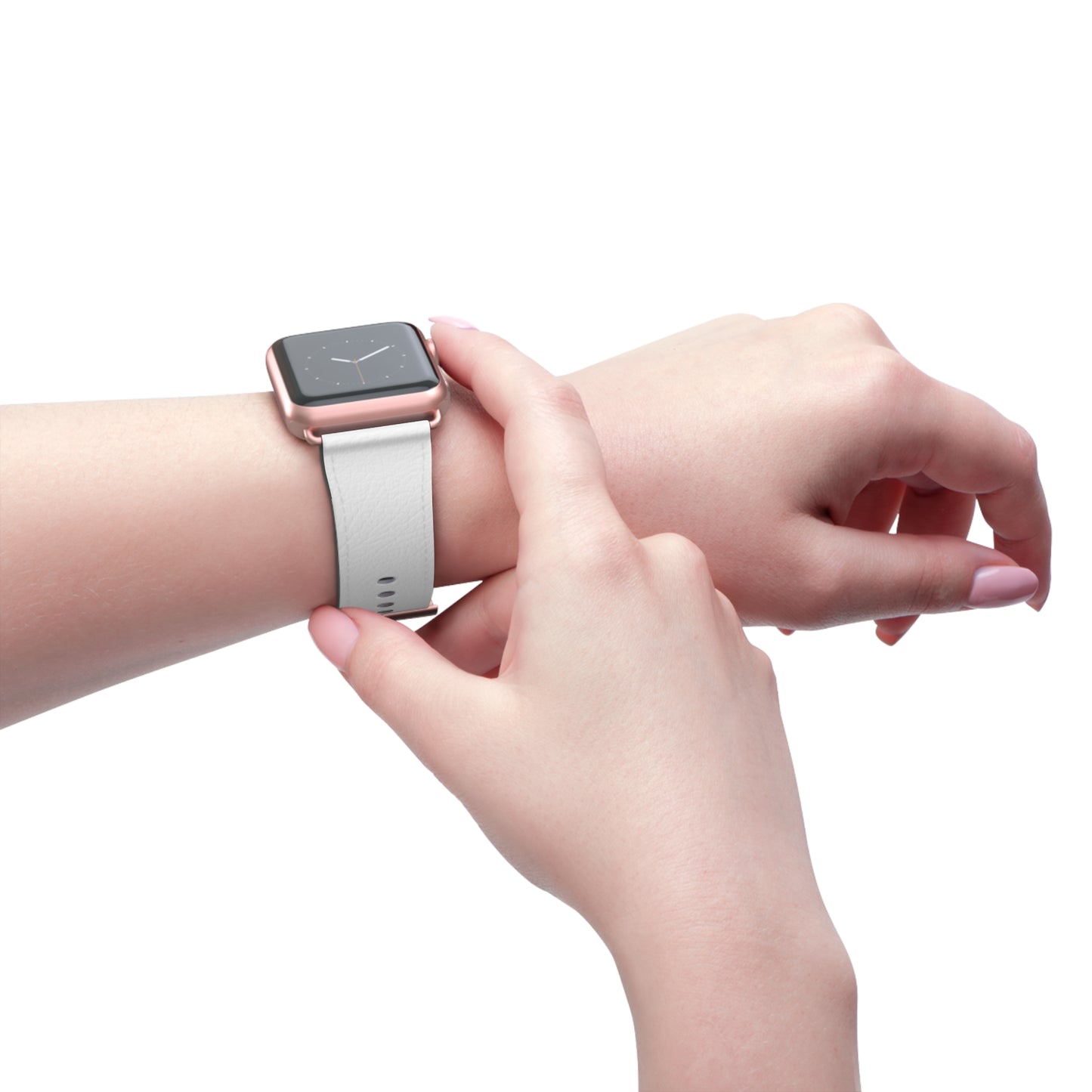Stylish White Watch Band for Smartwatches - Perfect for Everyday Wear