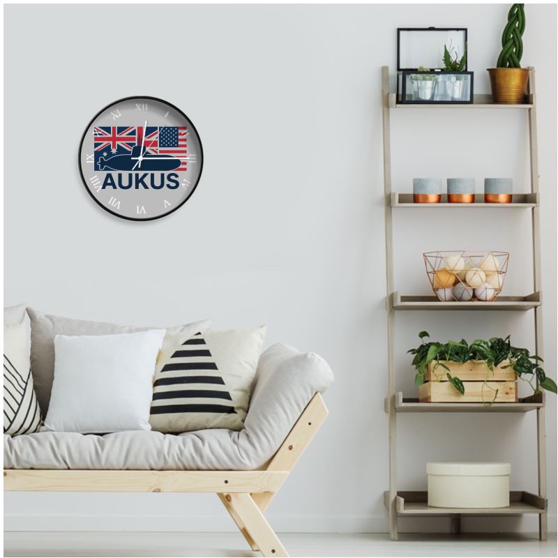 AUKUS Wall Clock