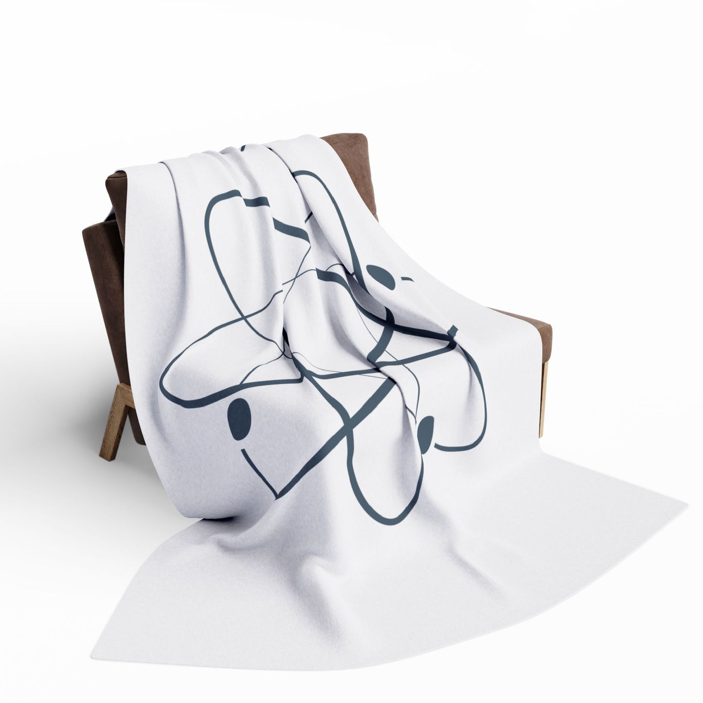 Cozy Atomic Design Fleece Blanket - Perfect for Nuclear Lovers & Cozy Nights