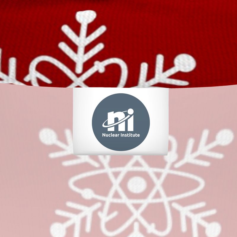 Nuclear Atom Design Mens slim fit roll neck