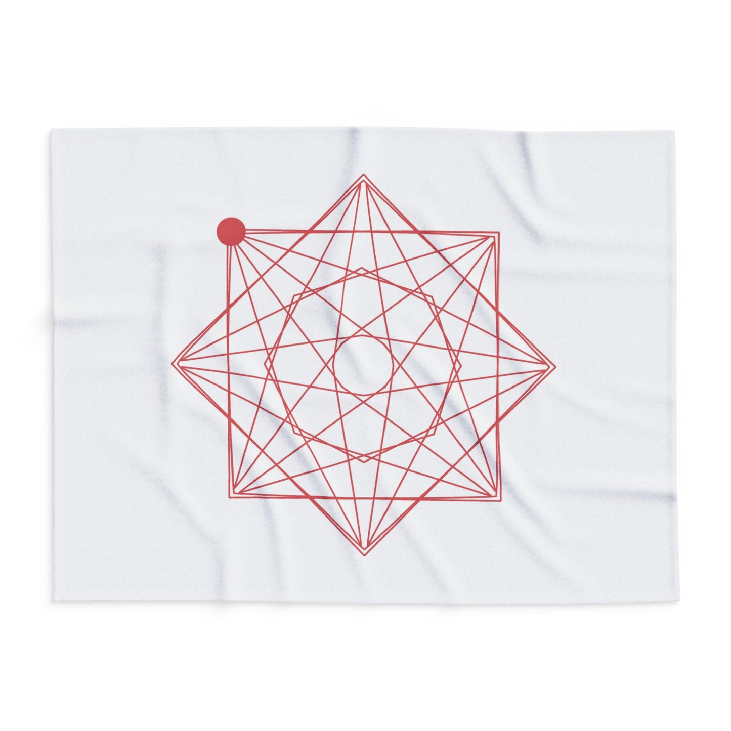 Arctic Fleece Blanket with Fellow Design - Perfect for FELLOW (FNucI) Holders