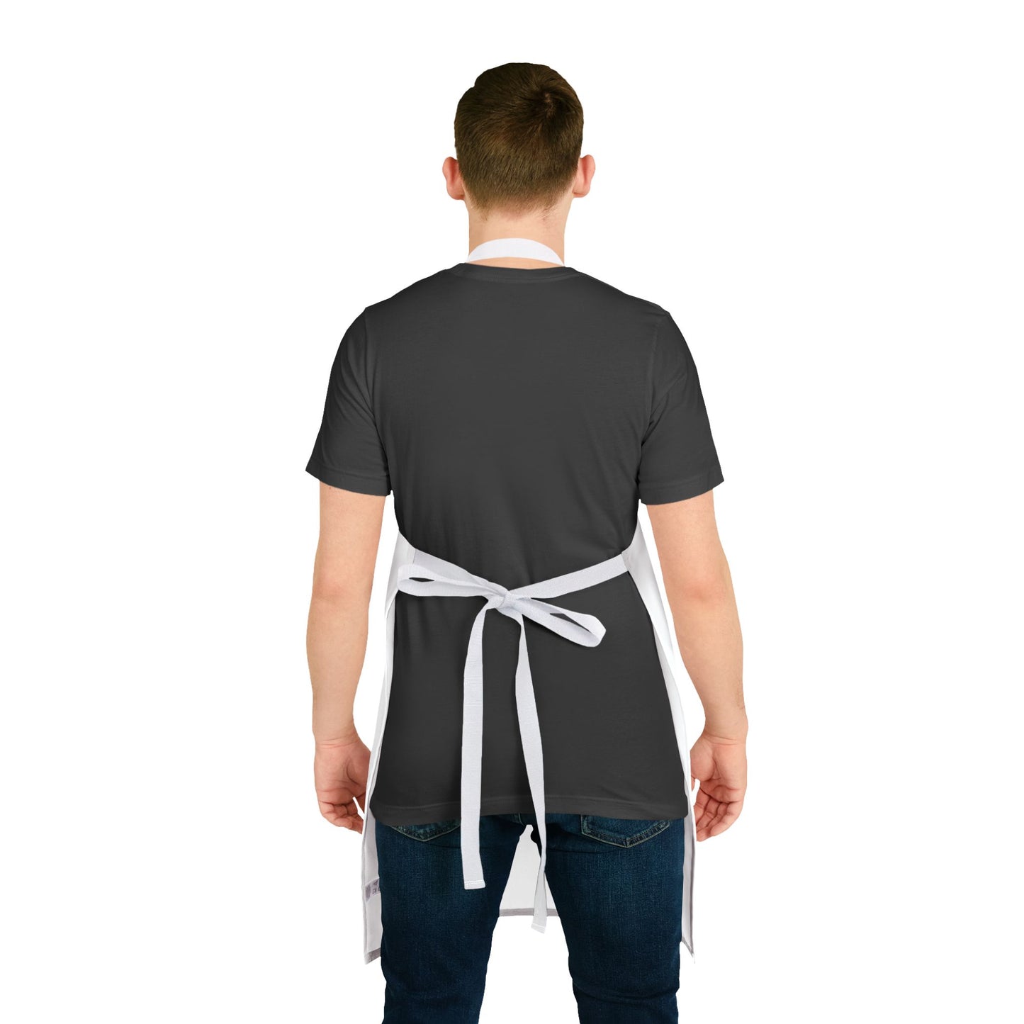 YGN Apron with 5-Color Straps - Perfect for Cooking and BBQs