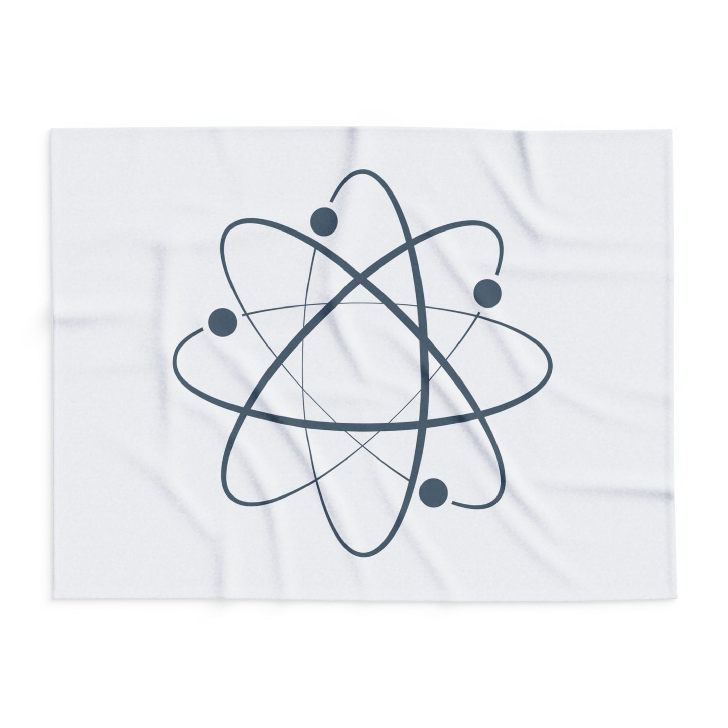 Cozy Atomic Design Fleece Blanket - Perfect for Nuclear Lovers & Cozy Nights