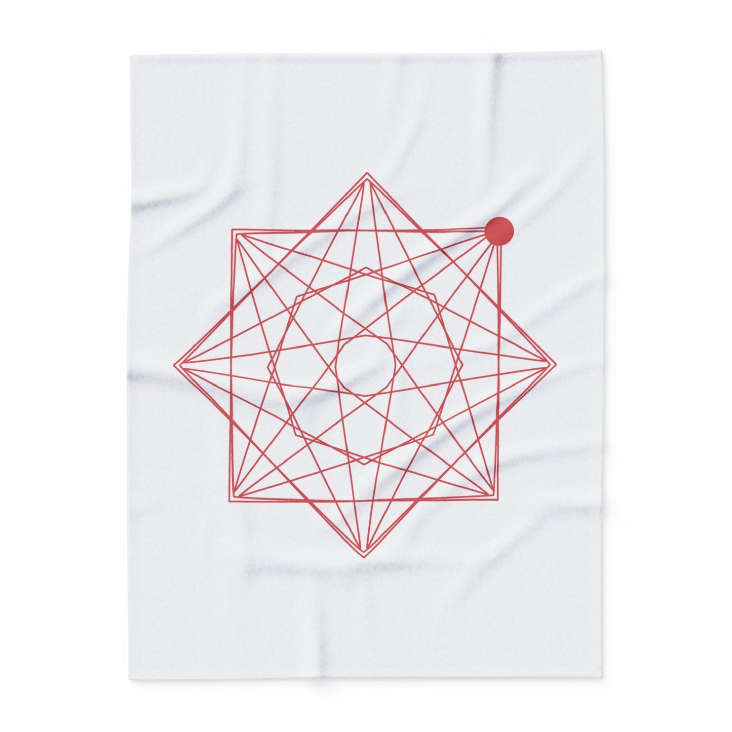 Arctic Fleece Blanket with Fellow Design - Perfect for FELLOW (FNucI) Holders