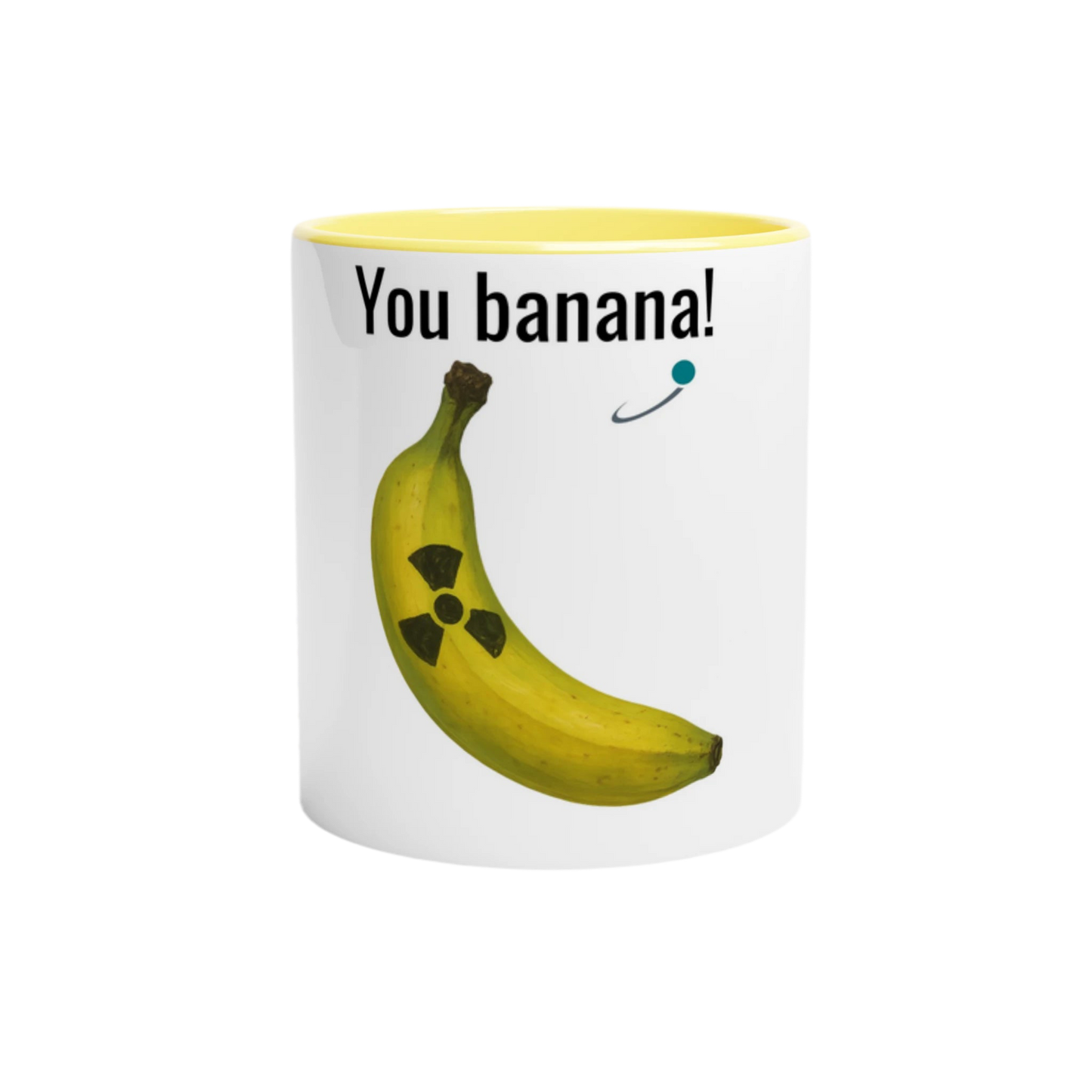 You Banana Design 11oz Ceramic Mug – Colour Accents