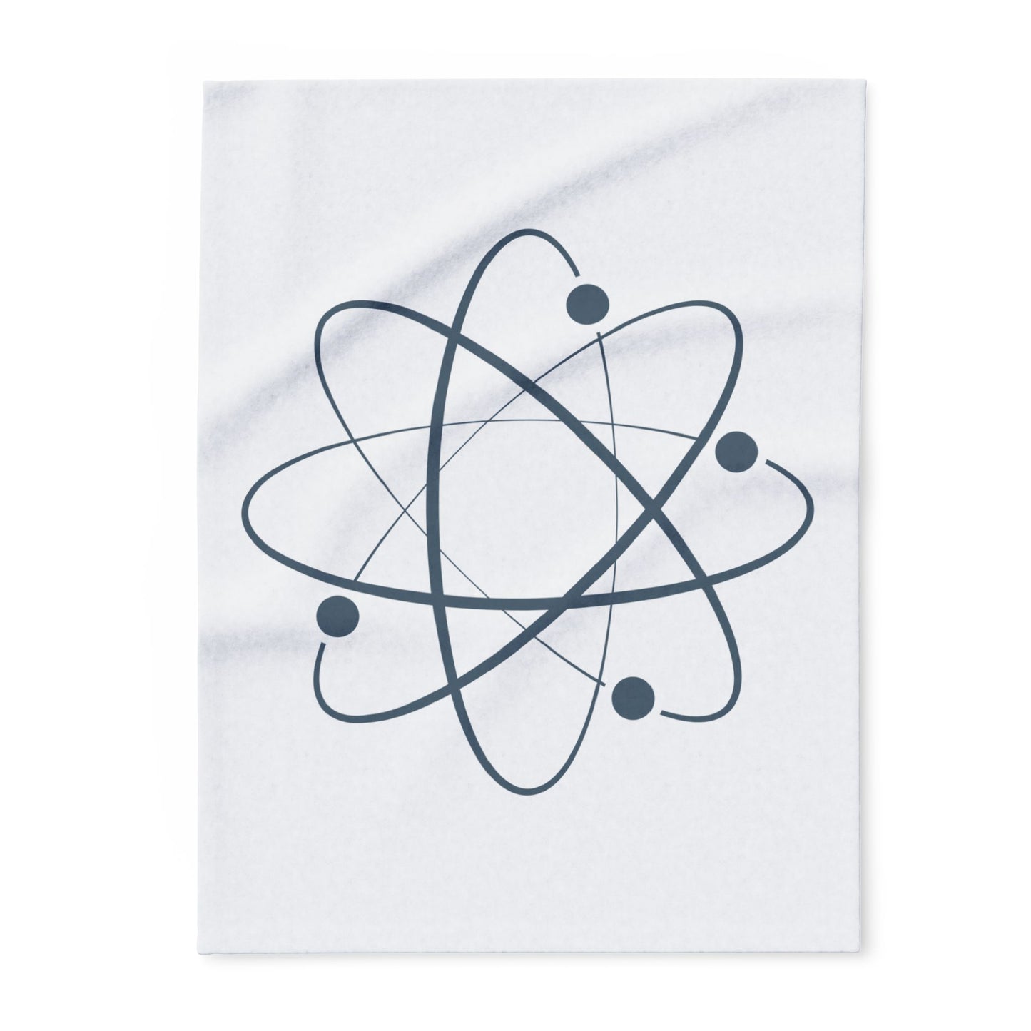 Cozy Atomic Design Fleece Blanket - Perfect for Nuclear Lovers & Cozy Nights