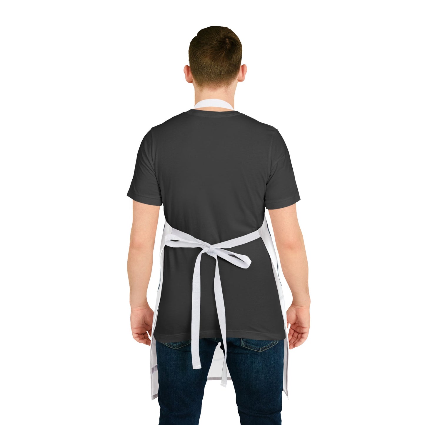 ATOM Design Apron with 5-Color Straps - Perfect for Cooking and BBQs