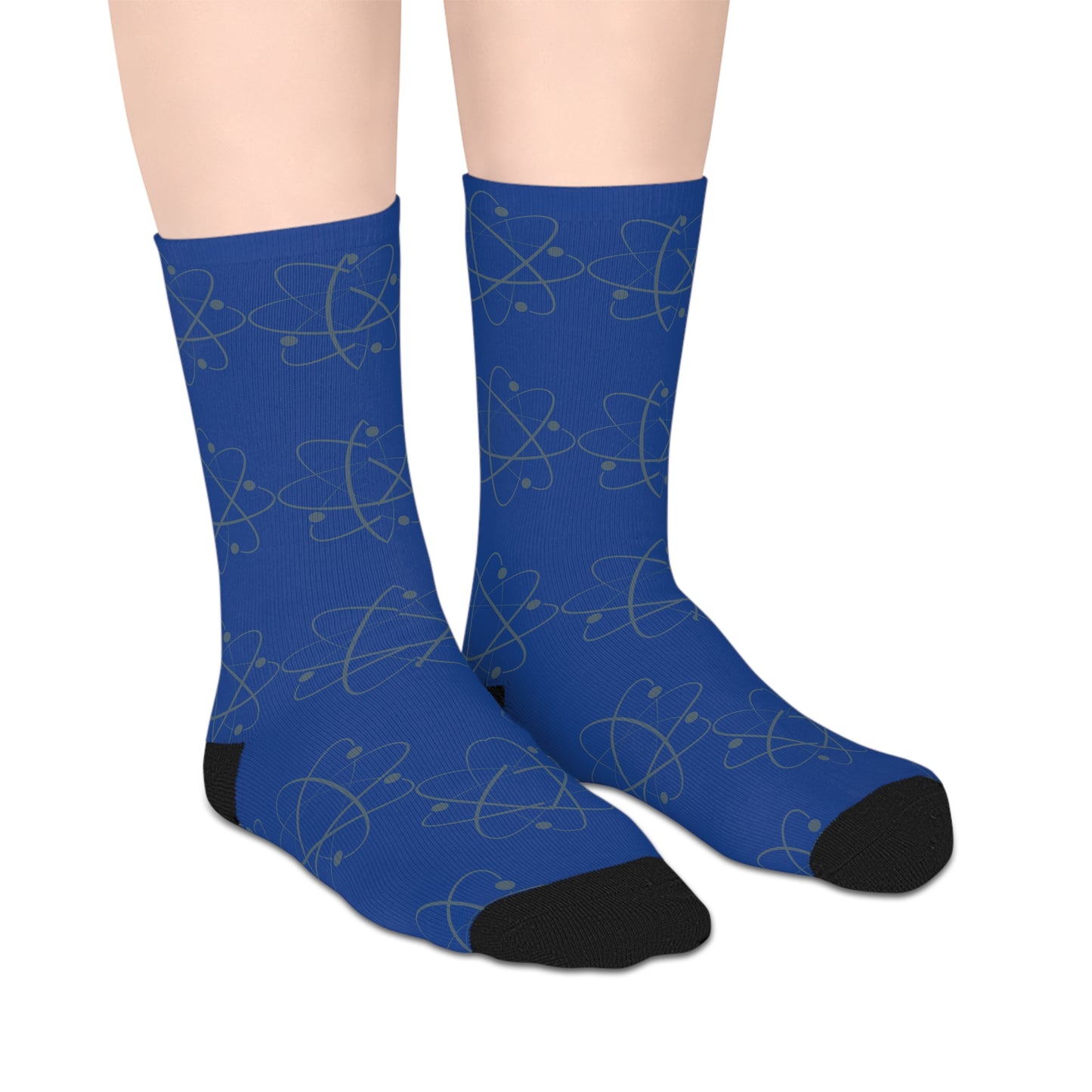 Atom Design Socks | Dark Blue