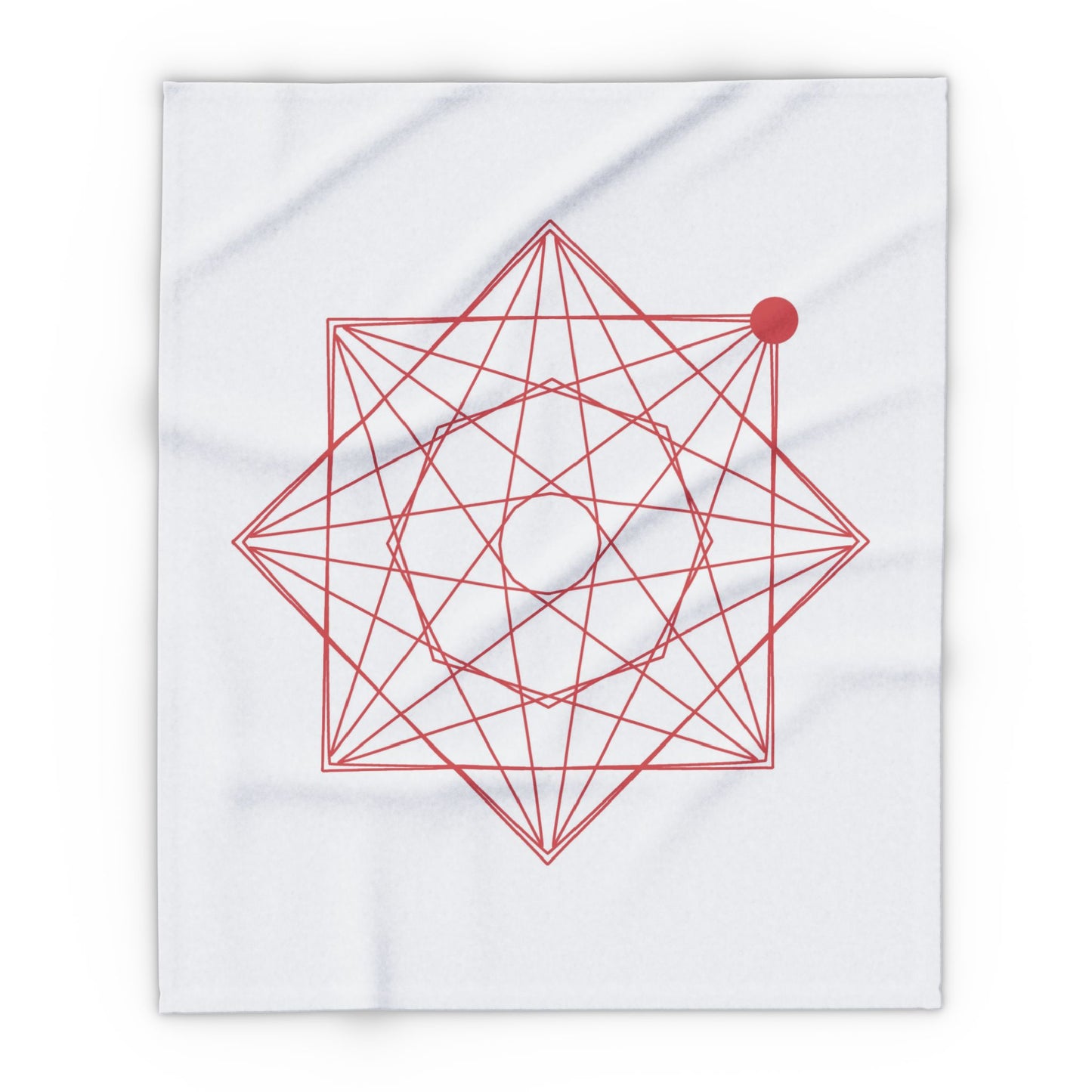 Arctic Fleece Blanket with Fellow Design - Perfect for FELLOW (FNucI) Holders