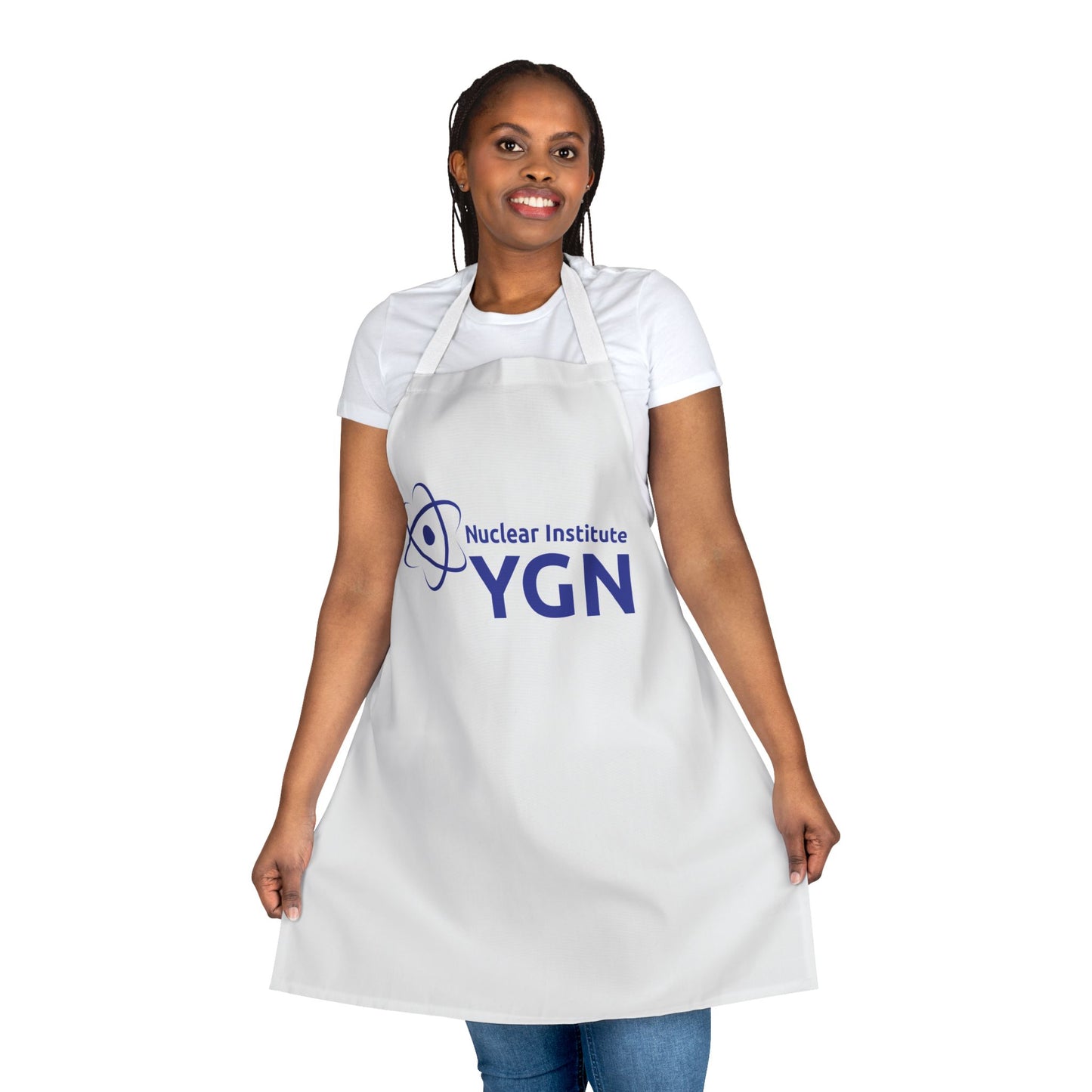 YGN Apron with 5-Color Straps - Perfect for Cooking and BBQs
