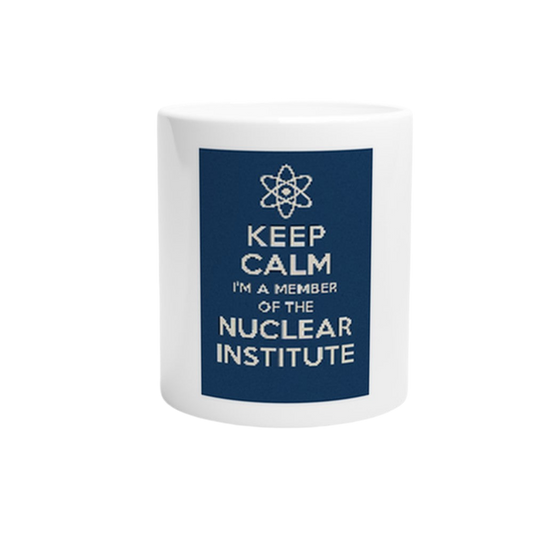 Keep Calm I'm a Member of the Nuclear Institute White 11oz Ceramic Mug