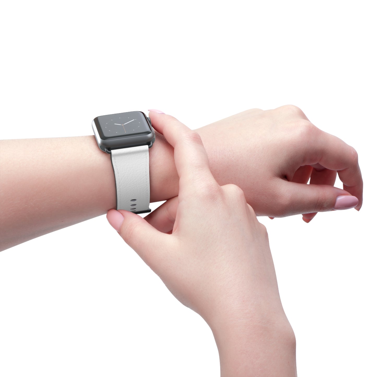 Stylish White Watch Band for Smartwatches - Perfect for Everyday Wear