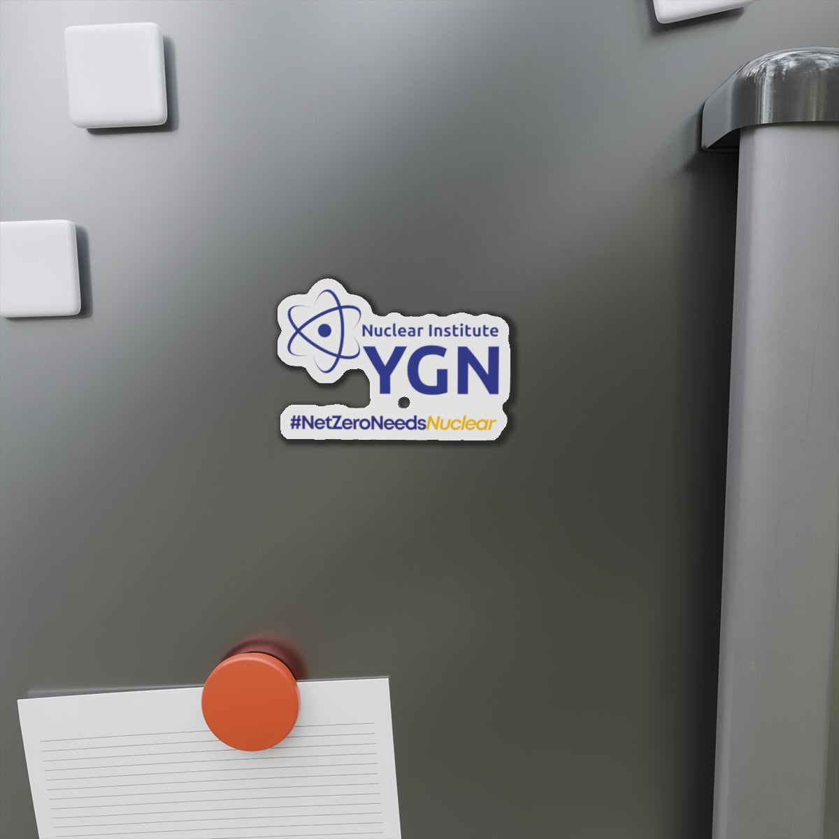 YGN #NetZeroNeedsNuclear Die-Cut Magnet