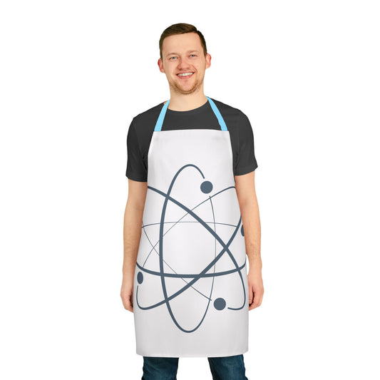 ATOM Design Apron with 5-Color Straps - Perfect for Cooking and BBQs