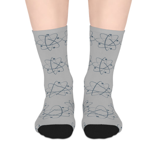 Atom Design Socks | Grey