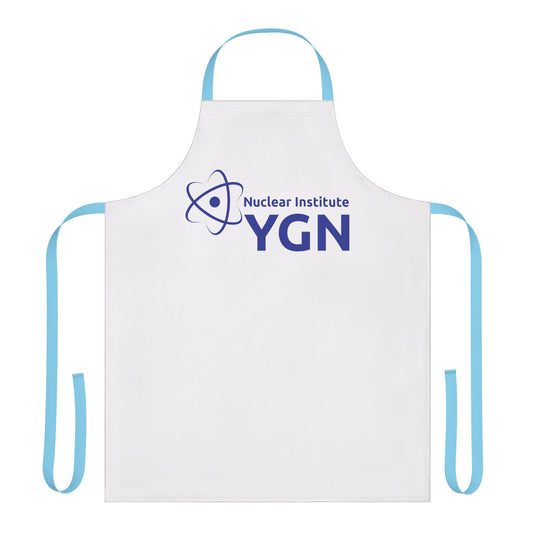 YGN Apron with 5-Color Straps - Perfect for Cooking and BBQs