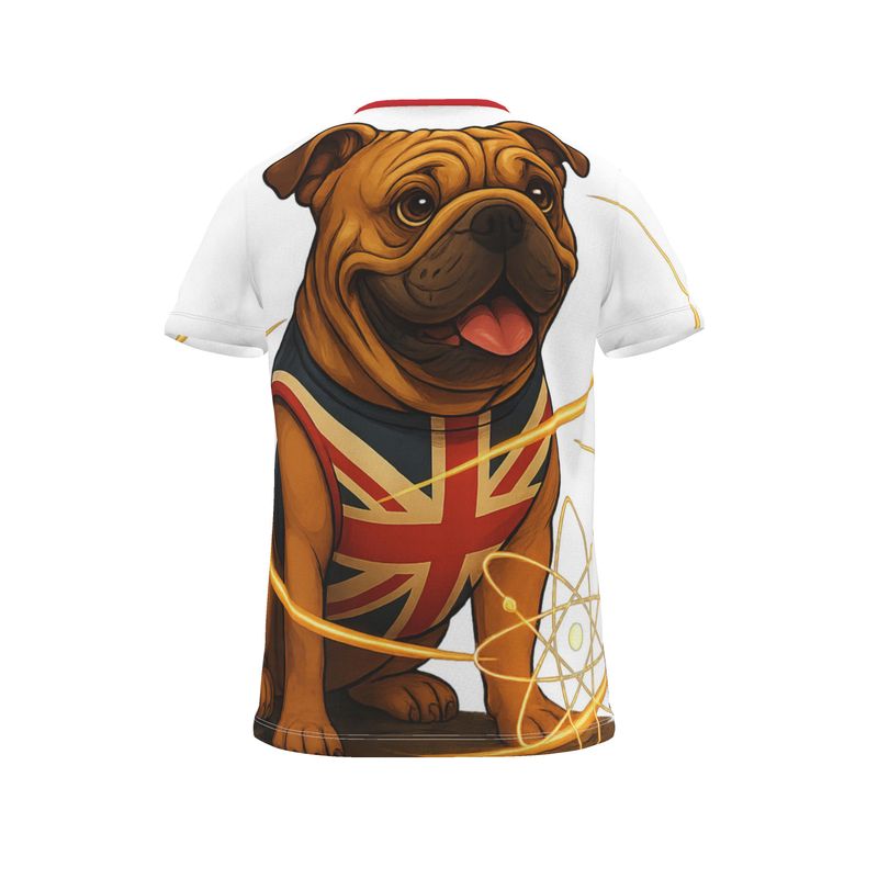 Cut And Sew All Over Print T Shirt