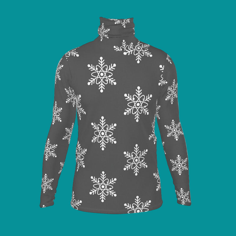 Christmas Mens slim fit roll neck