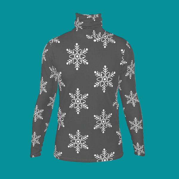 Christmas Mens slim fit roll neck