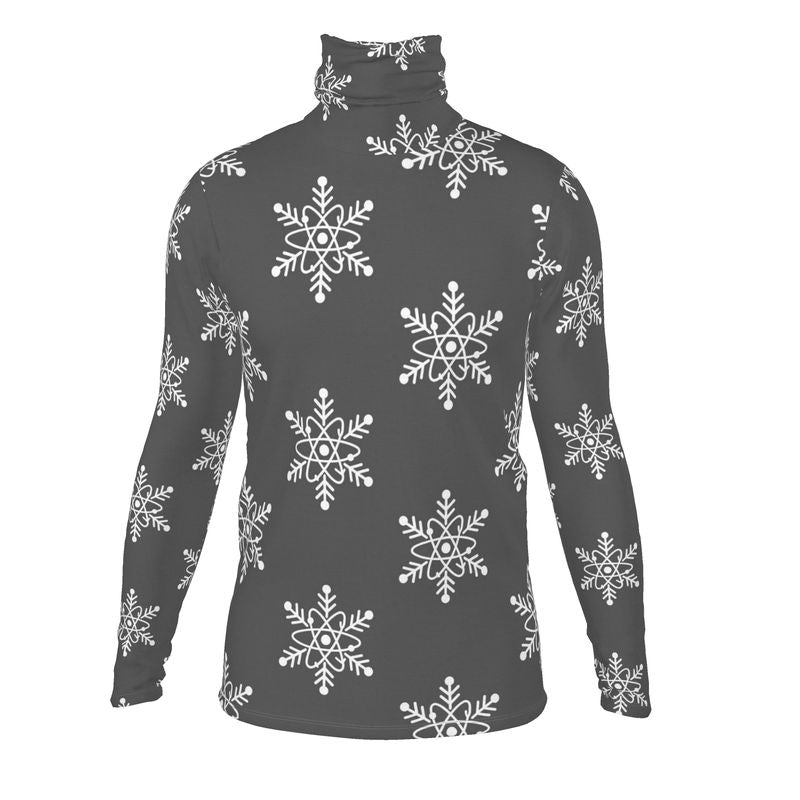 Christmas Mens slim fit roll neck