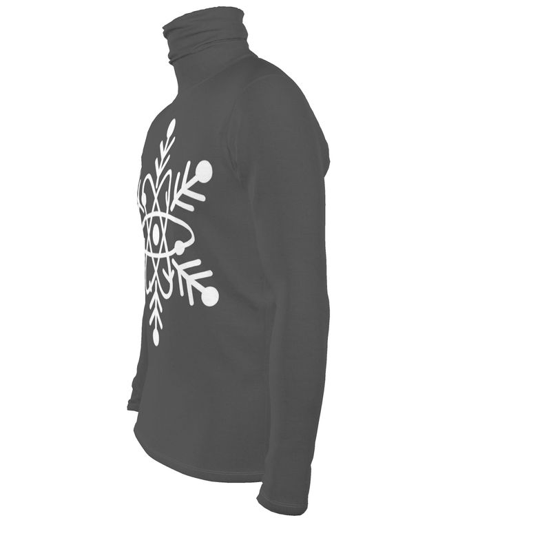 Christmas Mens slim fit roll neck