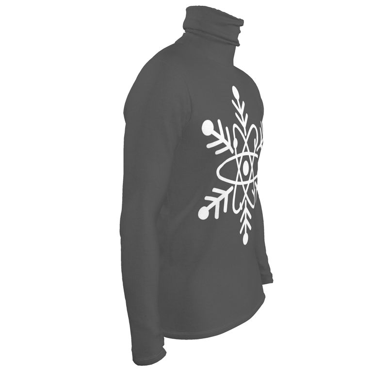 Christmas Mens slim fit roll neck