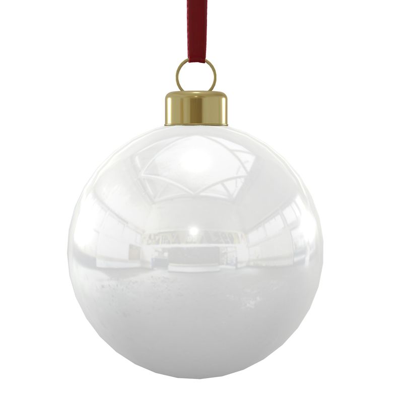 Nuclear Atom Bone China Baubles