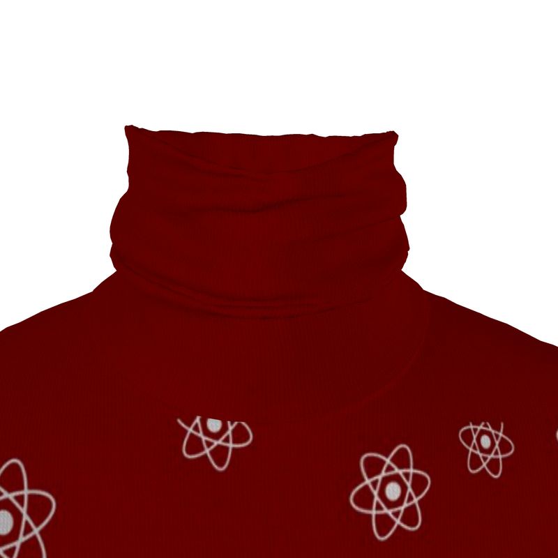 Let it snow men's slim fit roll neck