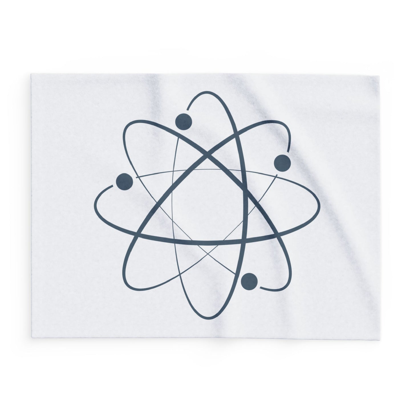 Cozy Atomic Design Fleece Blanket - Perfect for Nuclear Lovers & Cozy Nights