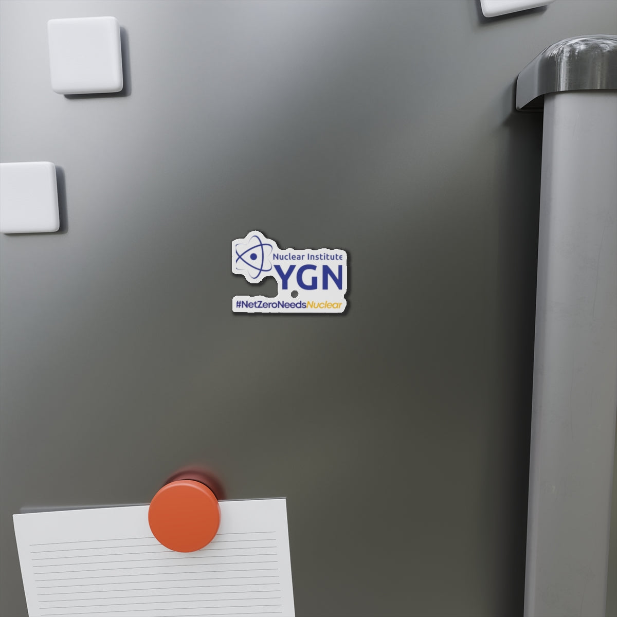 YGN #NetZeroNeedsNuclear Die-Cut Magnet