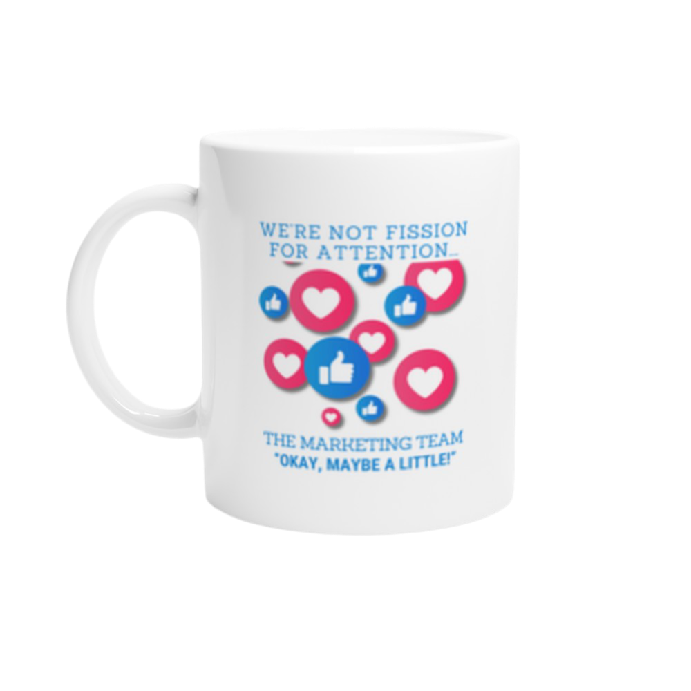 The Marketing Team! White 11oz Ceramic Mug