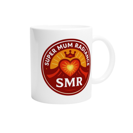SMR Super Mum Radiance Ceramic Mug – Perfect Gift for Mother's Day