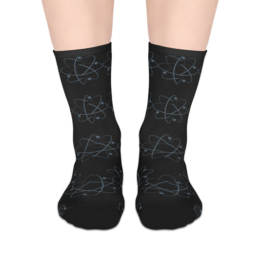 Atom Design Socks | Black