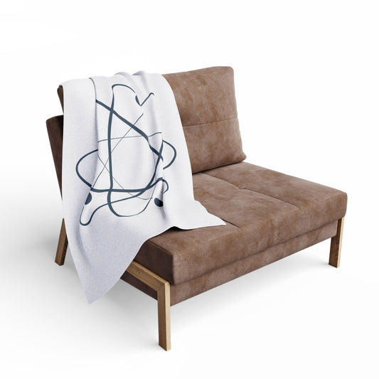 Cozy Atomic Design Fleece Blanket - Perfect for Nuclear Lovers & Cozy Nights