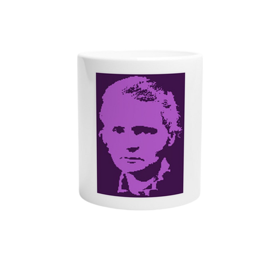 Maria Skłodowska-Curie Pop Art 11oz Ceramic Mug