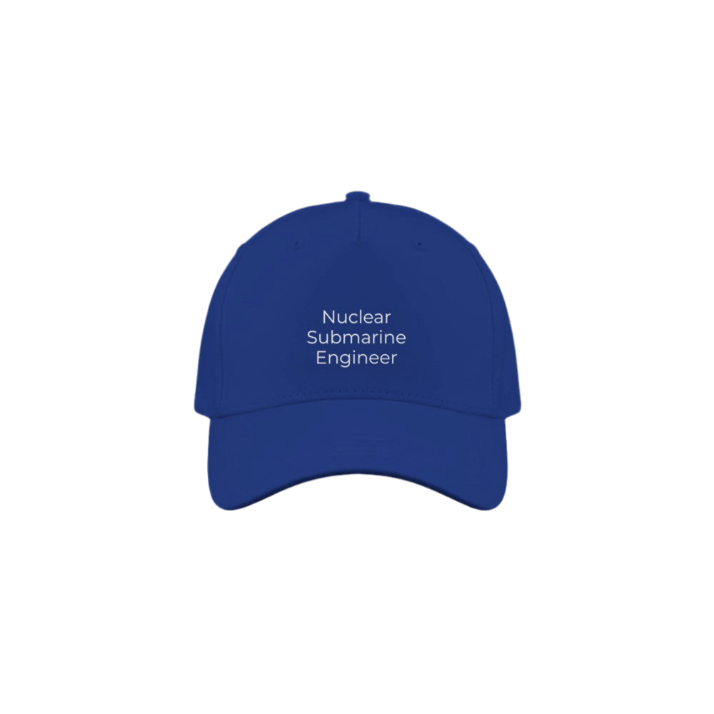 Nuclear Submarine Engineer 5-Panel Cap – Premium Cotton Twill Design