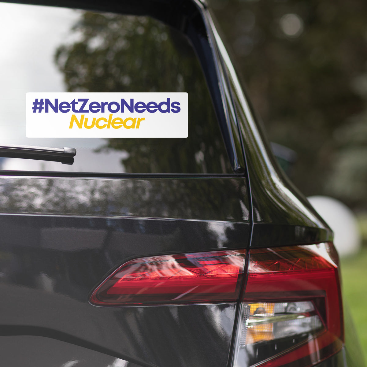 Net So Sticker #Netzero Bubble-free stickers – The Nuclear Institute