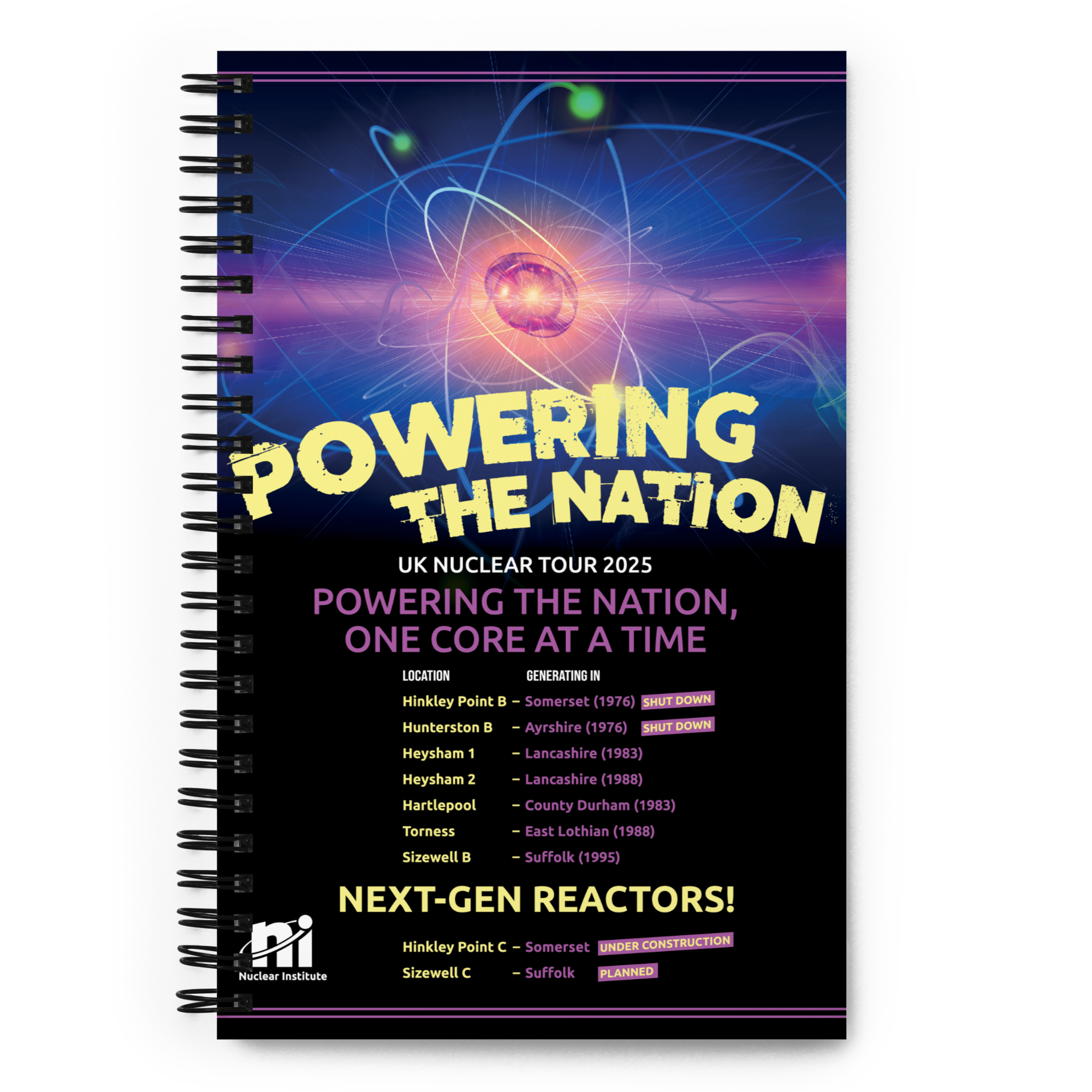 Nation Notebook.pdf Powering the nation | Spiral notebook – The Nuclear Institute